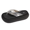 Fashion versatile and sweet flip-flops for women's outer wear summer new retro non-slip simple and comfortable flat-bottomed cool slippers