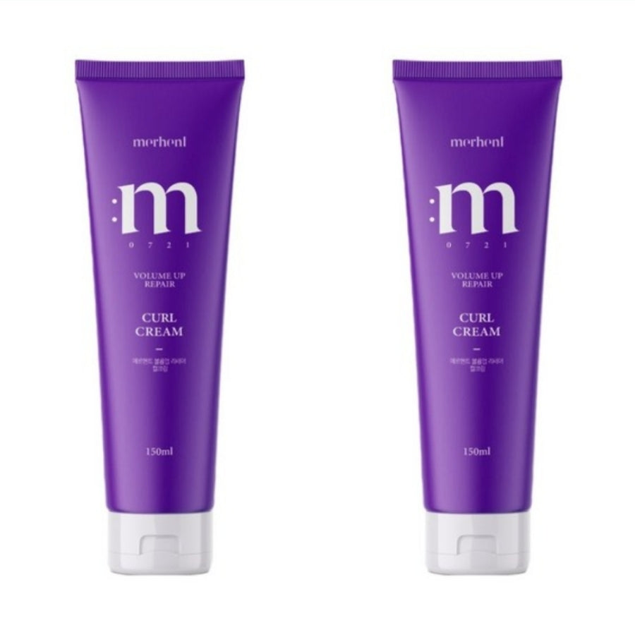 Merhent Volume Up Repair Hair Curl Cream 150ml*1Pc/2Pcs