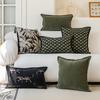 Nordic Style Jacquard Embroidered Pillowcover Hotel Home Sofa Cushion Cover Living Room Bedroom Bedside Pillow Covers Zipper Is Easy To Disassemble