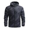 Herren Frühling/Herbst Schnelltrocknender Dünner Windbreaker: Lässige Outdoor-Sportjacke zum Wandern