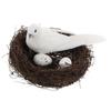 1Set Simulated Birds Nest Adornment Natural Look Christmas Decoration Decorative Bird Nest Photo Prop for Outdoor Garden