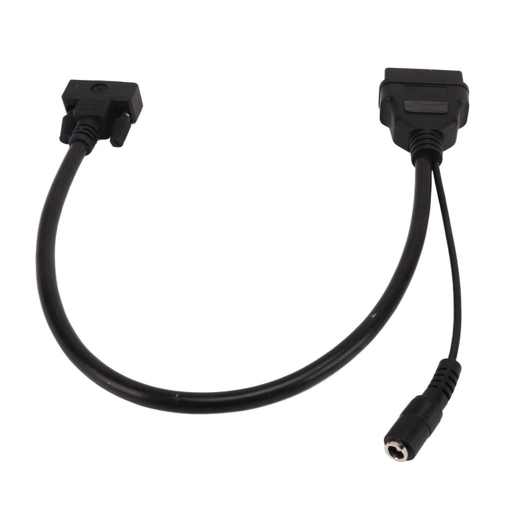 OBD Adapter Cable 16pin Male 15pin Female Plug and Play Diagnostic Connector Replacement for Launch X431