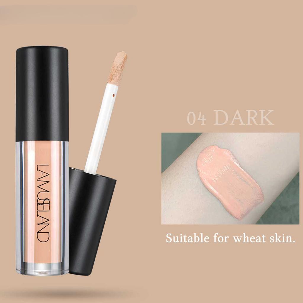 4 Farben Flüssiger Concealer Gesichtsschönheit Gesichts-Make-up Kosmetik Verstecken Sie den Makel