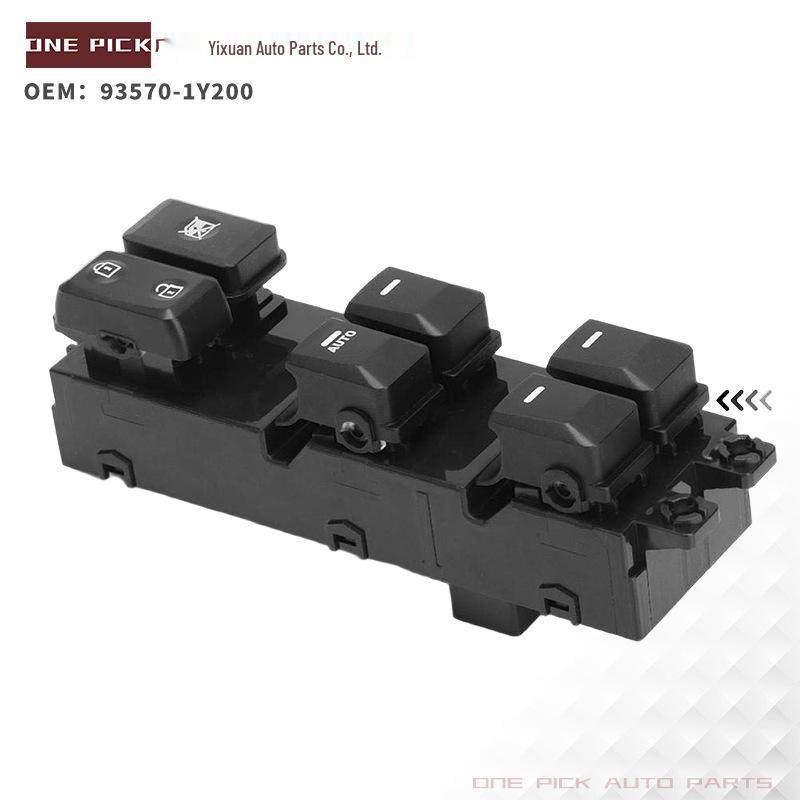 93570-1Y200: Fits Hyundai Kia Picanto Power Window Switch (2011-2016 Models) Single Selection
