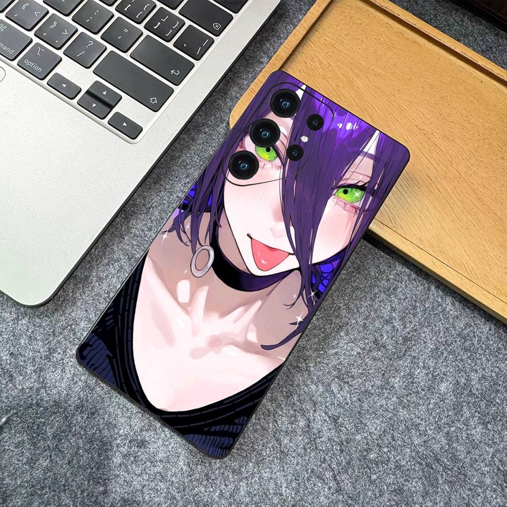 Chainsaw Man The Movie Reze Arc Phone Case For Samsung S 24 fe 25 Ultra plus 20 lite 21 30 22 23 24 22 Ultra 5G Fundas