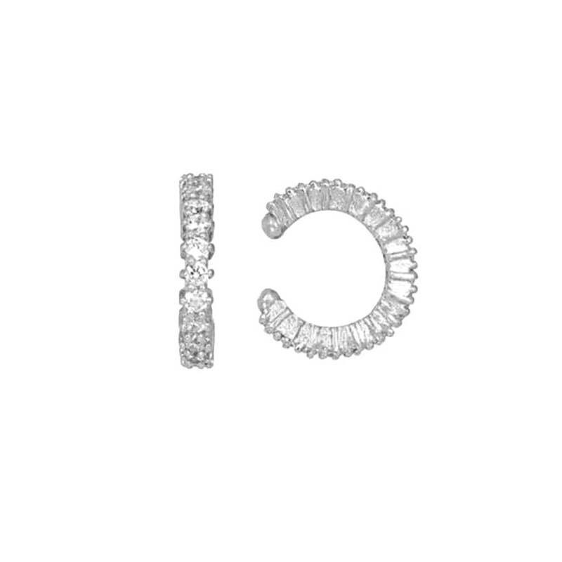 2 Paires Boucles d'Oreilles Créoles Petites en Acier Inoxydable Zirconium CZ Pour Femmes Hommes 6mm 8mm 10mm Huggie Fine Cartilage Boucle d'Oreille Piercing Bijoux