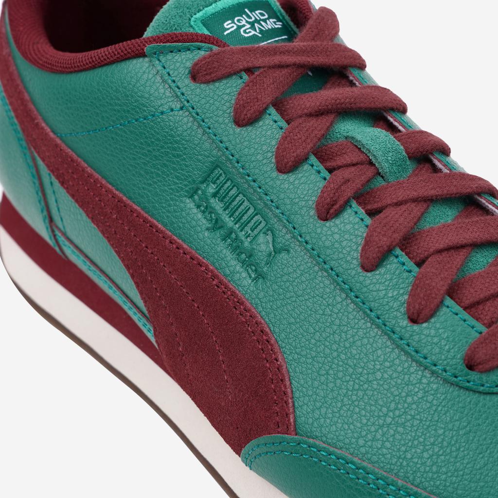 Squid Game X Puma Easy Rider 2 Tracksuit Unisex Sneakers Green Intense-Red Dark-Pine 399431-01