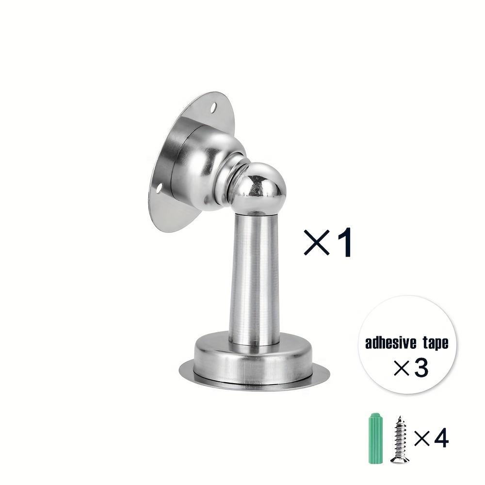 1PC Heavy Duty Magnetic Door Catch | No Drill Strong Adhesive Mount Rustproof | Universal Fit for All Doors Cabinet Hardware