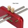 Woodwork Draw Line Adjustable Aluminum Alloy Marking Gauge Wood Scribe Mortise Tool