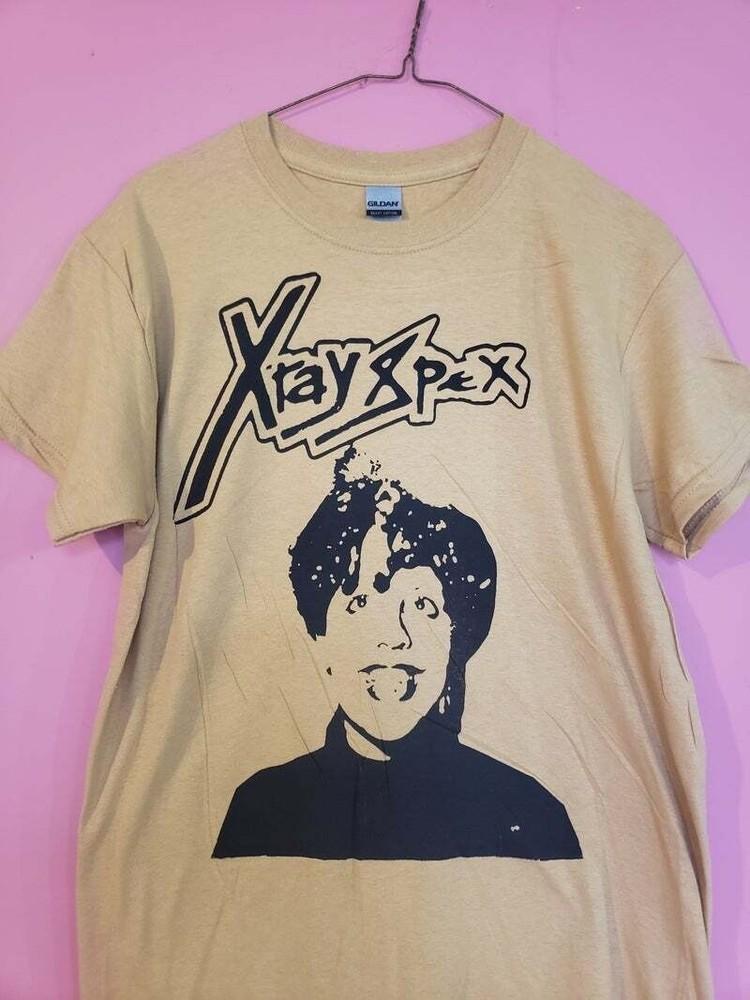 X-RAY SPEX Tshirt, Poly Styrene Band Shirt, unisex t-shirt for fan 16D399 Unisex T-Shirt XL