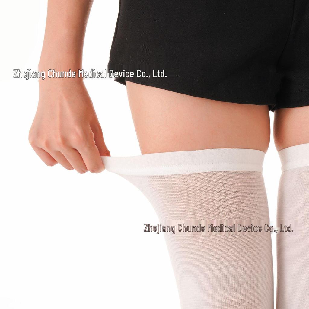 Knee-High Graduated Compression Socks for Post-Op & Anti-Embolism Support