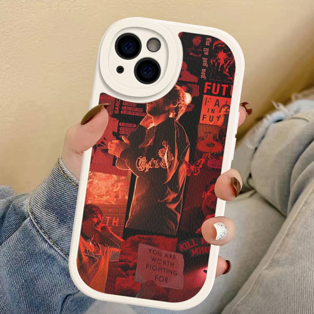L-Luis M-Miguel Singer Phone Case For IPhone 16 15 14 13 12 11 Pro Max Plus Leather Soft Cover