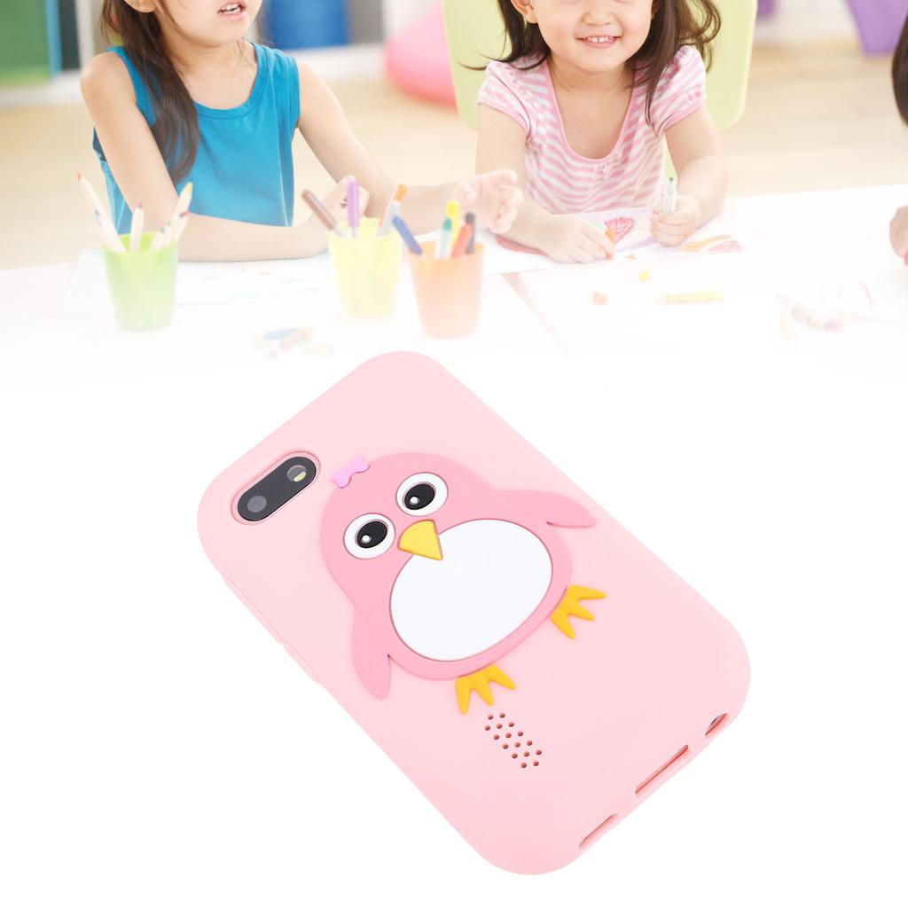 Kids Smart Phone Touchscreen HD Dual Camera 8 Games Drop Safety Children Mobile Phone Cute Animal Pa