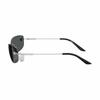Versace Solid Color Design Metal Cat Eye Sunglasses Women's Silver 19993171 0VE2279100087-Silver 60