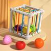 1 Set Regenbogen-Frucht-Kognitives Spielzeug-Set Verbessert Farb- und Formerkennung Sensorische Wahrnehmung Perfekt für Kleinkinder Vorschulkinder