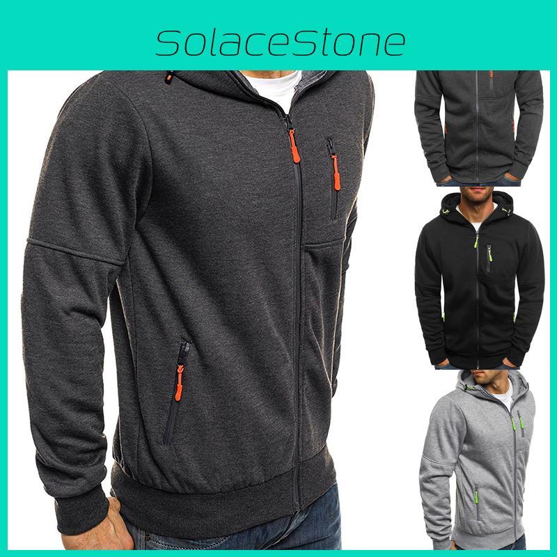 Men's Winter Hoodies Slim Fit Hooded Sweatshirt With Soft Warm Material Jacket