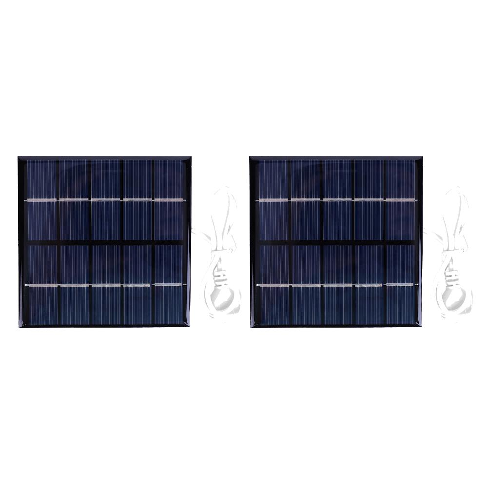 1-5Pcs 5W 12V/5W 5V/3W 2V Mini Small Solar Panel Module Waterproof DIY Polysilicon Solar Epoxy Cell Charger Phone Power Bank