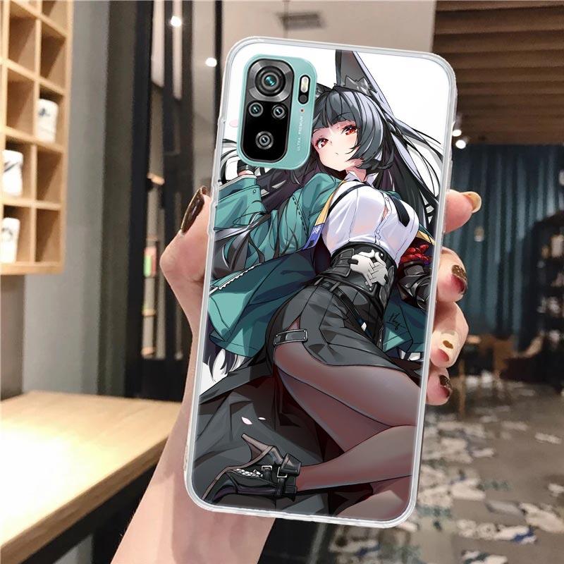 Hoshimi Miyabi Zenless Zone Zero ZZZ Silicon Phone Case For Xiaomi Redmi Note 14 13 12 12S 11 Pro Plus 11S 10 10S 11T 11E 4G 5G