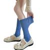 Spring Summer Simple Footstep Leg Warmers Women Personality Solid Color Foot Cover Fashion Versatile Girl Long Socks Leg Warmers