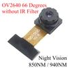 New OV2640 Camera Module for ESP32-CAM 2.4G Wifi Module 200 222 30 45 120 160 Degrees 850nm Night Vision DVP 24PIN Night Vision