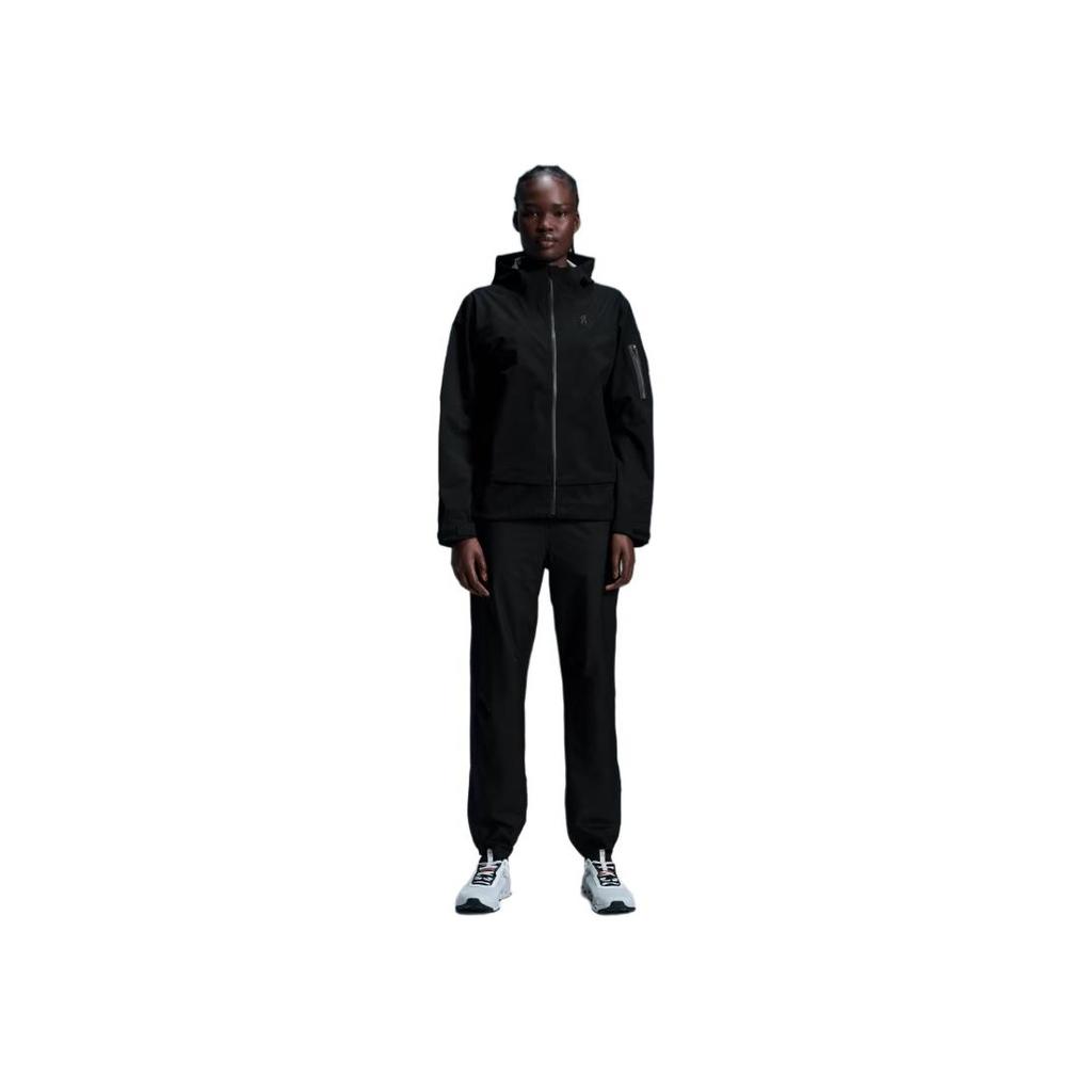 On Trek Wasserdicht Atmungsaktiv Leicht Langlebig Langarmjacke Damenjacken Schwarz 1WE10380553