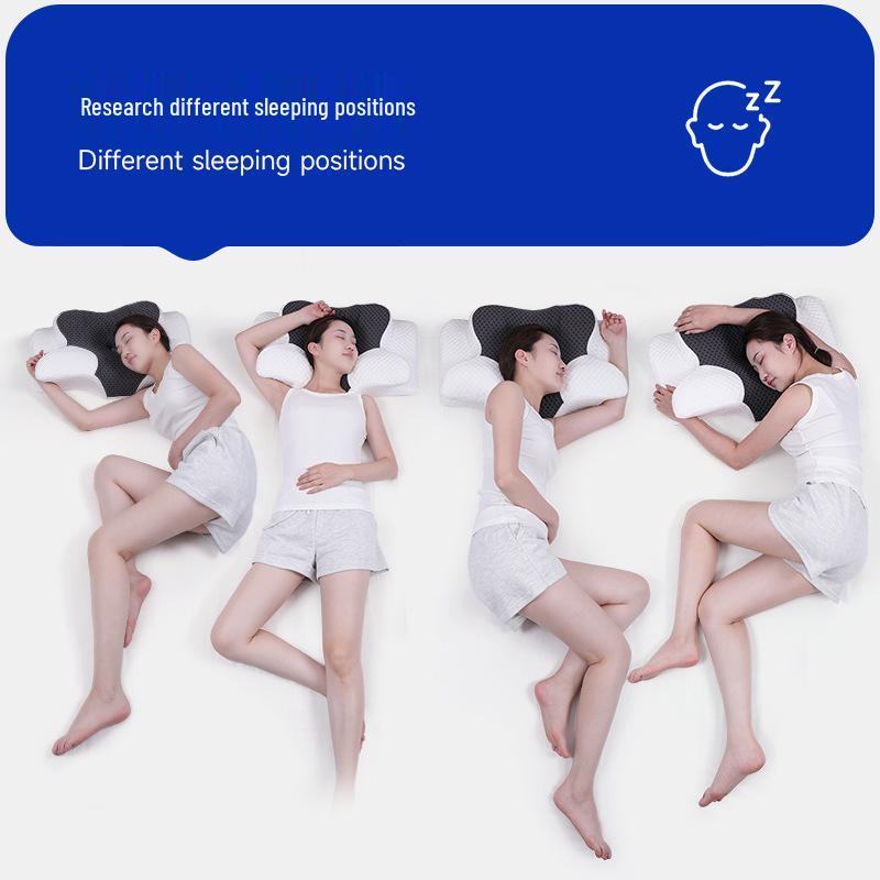 Ergonomic Slow Rebound Memory Foam Cervical Spine Sleep Pillow