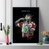 Football Star Signature 100% Round Full Drill 5D DIY Diamond Painting Embroidery Cross Stitch Rhinestone Decor