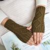 Knit Wide Applications For Fingerless Gloves Stay Warm And Stylish In Any Season Good Elasticity