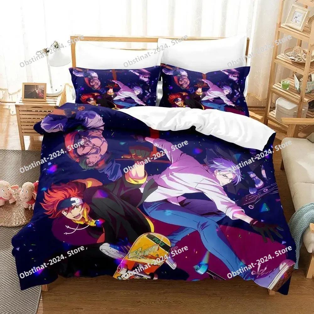 New SK8 the Infinity Beding Set Single Twin Ful Quen King-Sized Dimensionsd Dimensions Bed Linen Set Adult People Kid Bedrom Duvet cover Sets Anime