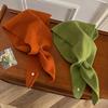 New Fashionable Soft Waxy Wool Small Scarf for Women All Match Neck Scarf Scarf Shawl High End Warm Scarf