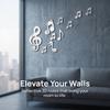 Removable Finish Music Note Wall Sticker 3D Look Embossed Wall Decal  Wall Background