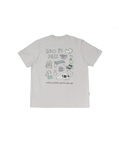 Snow Peak Aerocool G Men's Short Sleeve T-Shirt, XL (IGY)
