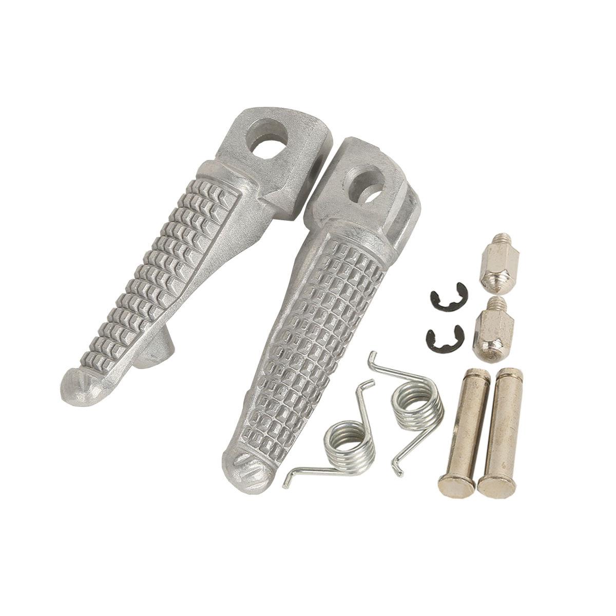 

Front Foot pegs Motorcycles Footrest Rider Pedal For Kawasaki Ninja ZX-6R abs KRT ZX-10R Z800 ZR-800 Z1000 Z H2 SE accessories B