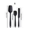 Silicone Cake Spatula Scraper Set Non-Stick Heat-Resistant Turners Spatulas Oil Brush Kitchen Baking Cooking Mixing Kitchenware