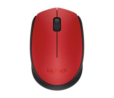 Logitech M171 Wireless Optical Mouse Red