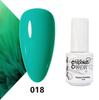 GELPOLISH Nail Art Set: Base, Top Coat, Transparent & White Gel Polishes