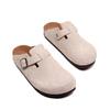 Cork Shoes, Women's Bag Head Slippers, Casual Half-pack, Retro Men's Half-tow Sandals Rizhang Series