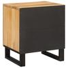 Nightstand Natural 40 X 33 X 46 Cm