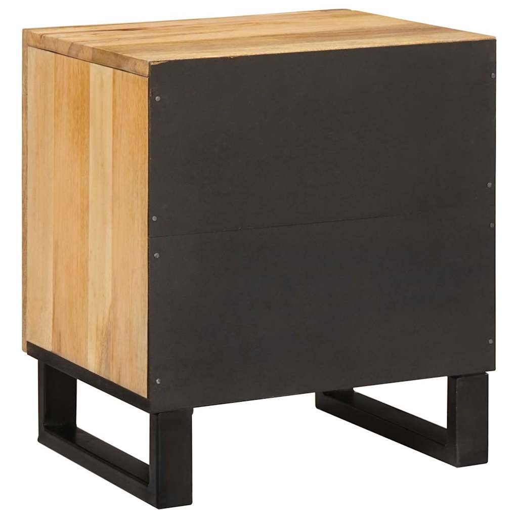 Nightstand Natural 40 X 33 X 46 Cm