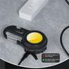 Mini Flashlight COB Outdoor Camping Hiking 800lm Emergency Bright Work Lamp 180 Degree Window Breaker Pocket Light