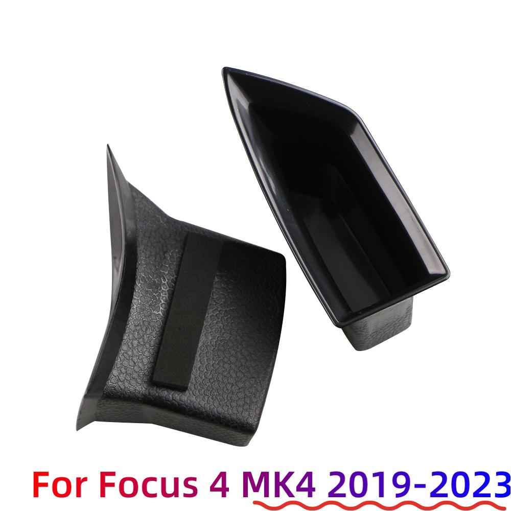 Car Door Armrest Storage Box for Ford Focus 4 MK4 2019-2026 LHD Handle Container Organizer Stowing Accessories 2pcs