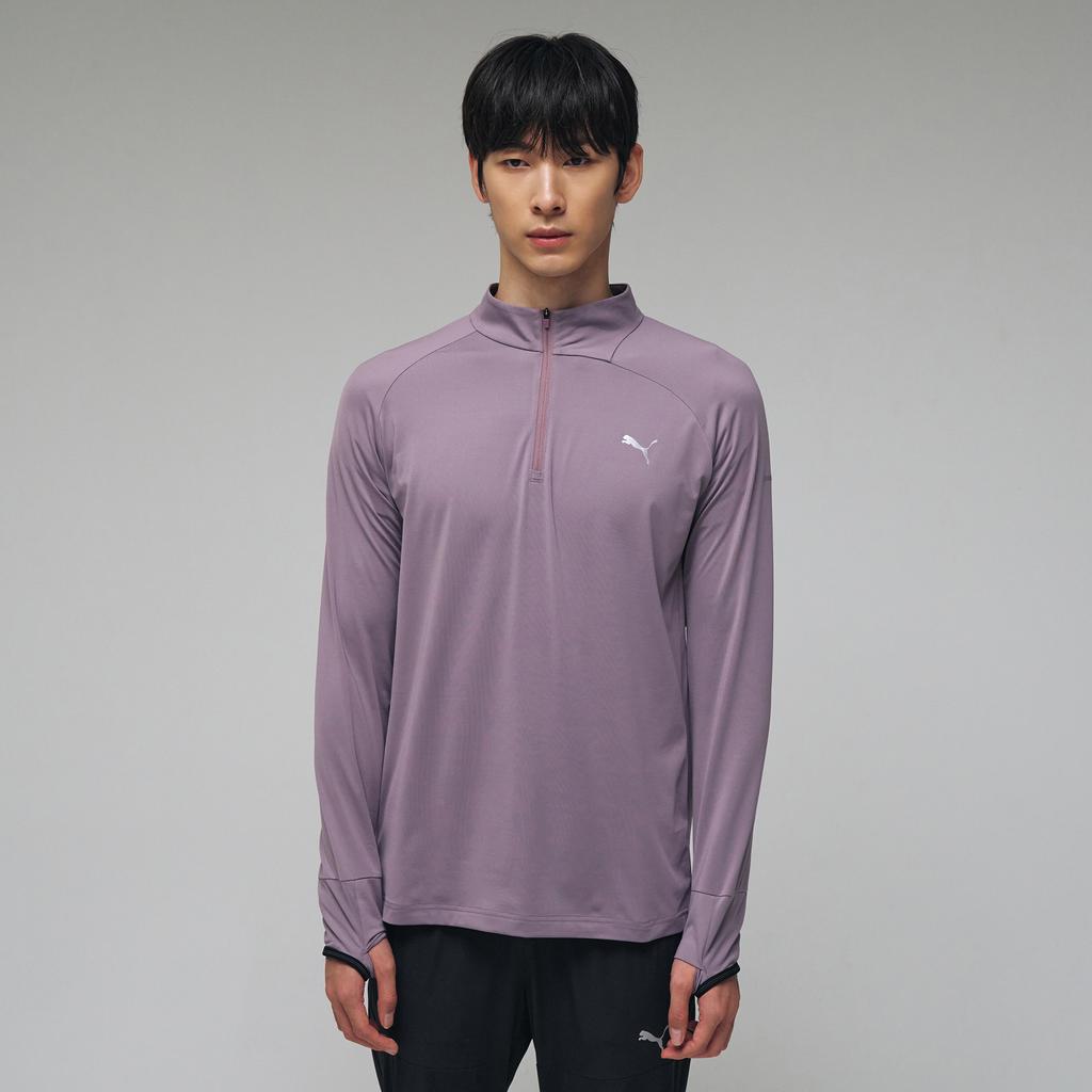 PUMA M Running Half-Zip Tee (52950002)