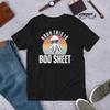 Bruh This Is Boo Sheet Funny Ghost Halloween Lazy Costume Unisex T-shirt