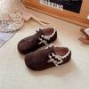 Kids Girls Soft Sole Leather Princess Shoes Korean Style Casual Daily Flats