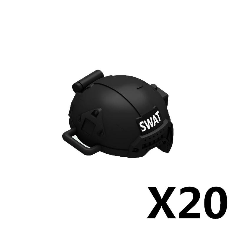 Military MOC Soldier Figure MOC Building Blocks Special Forces Accessory Alpha Helmet Vest Backpack Belt Kit Mini Toy Gifts K127