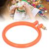 Adjustable Design Embroidery Hoop Plastic Adjustable Hoop Ring Durable Plastic Hoop  For Sewing