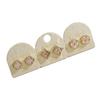 Set di Orecchini a Bottone Minimalisti Versatili Argento Korean: Moda Elegante di Lusso Leggero