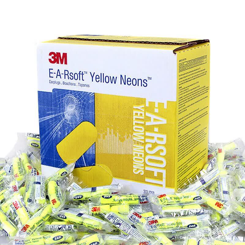 3M 312-1250 Bullet Foam Earplugs
