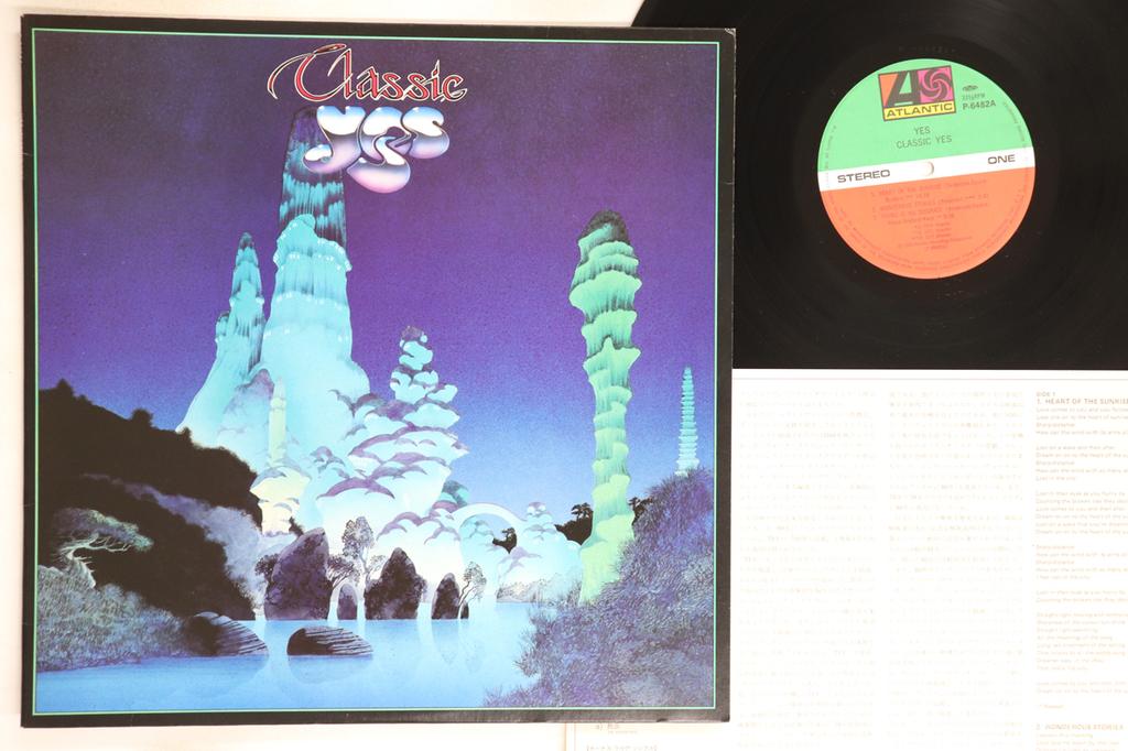 LP Record YES - Classic Yes P6482A ATLANTIC 1981 Japan Rock Used