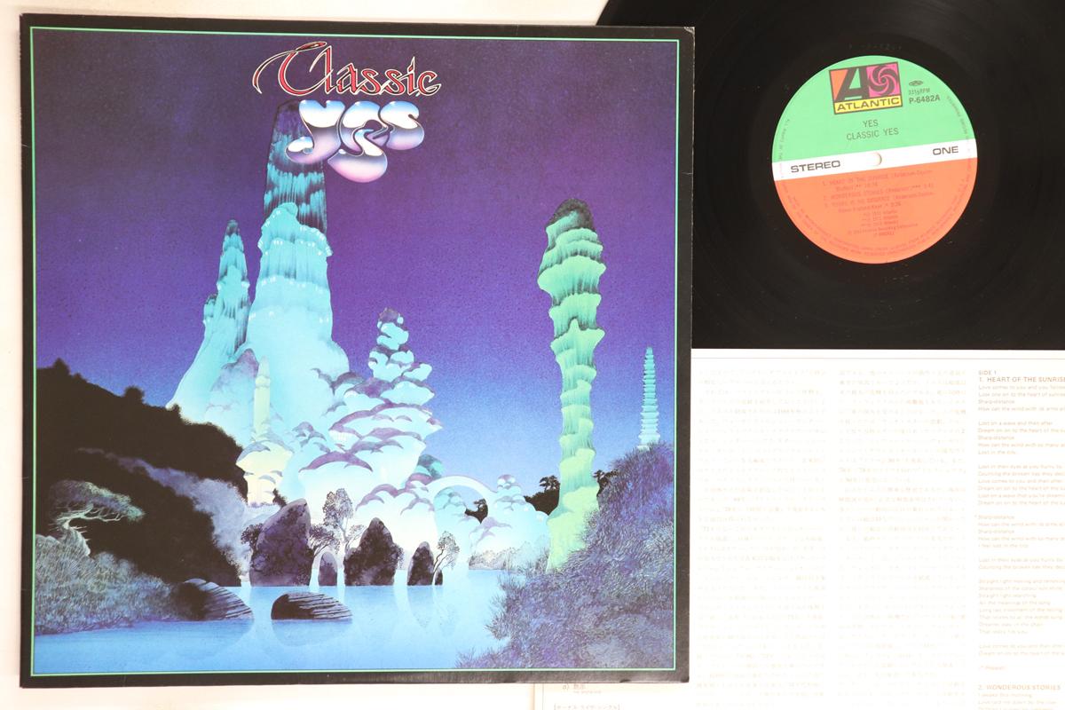 

LP Record YES - Classic Yes P6482A ATLANTIC 1981 Japan Rock Used